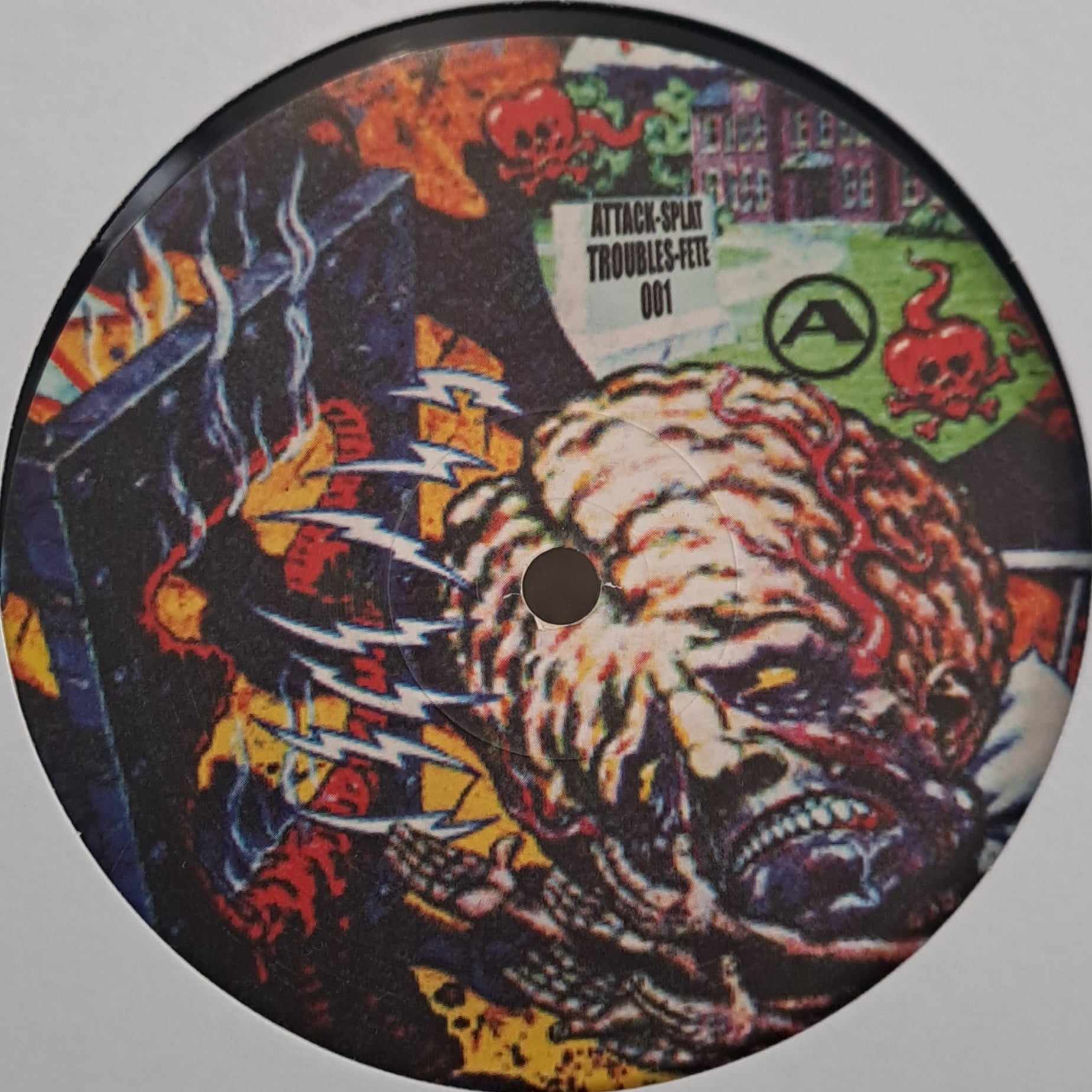 Troubles Fete 01 - vinyle freetekno